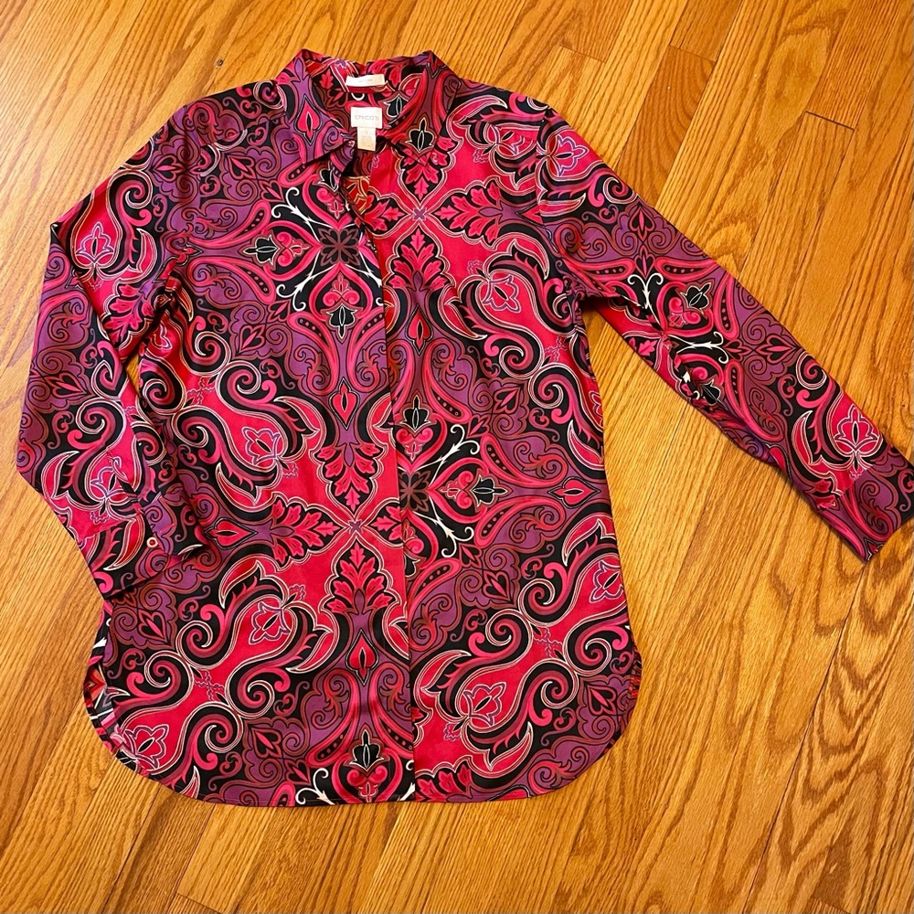 Chico’s Tunic-Length Top